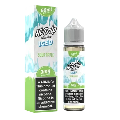 Sour Apple Iced by Hi-Drip Classics E-Liquid