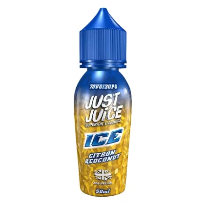 Citron and Coconut By Just Juice ICE 50ml Shortfill - Vape Store