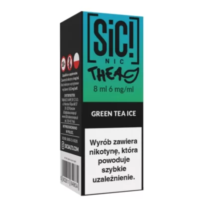 Liquid SIC! NIC 8ml 6mg Green Tea Ice – Thea
