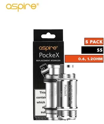 Aspire PockeX Coils - 0.60 ohm