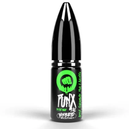 Riot Squad PUNX Apple Cucumber Mint Aniseed Hybrid Nic Salt E-Liquid - 10mg
