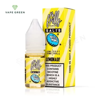 Lemonade Nic Salt E-Liquid by No Frills Bottle Pops
