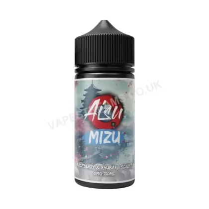 Aisu Mizu Raspberry & Rhubarb Sorbet E-Liquid Shortfill - Vapestreams Co