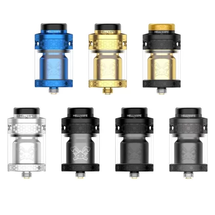 Hellvape Dead Rabbit 4 RTA Atomizer 5.5ml - Matte Full Black