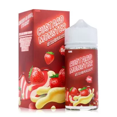 Strawberry Custard By Custard Monster E-Liquid