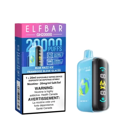 ELF BAR GH20K – BLUE RAZZ ICE