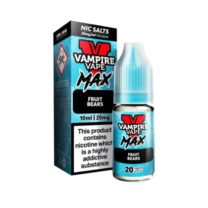Fruit Bears Nic Salt E-Liquid by Vampire Vape Max - 10 mg - Medium Strength