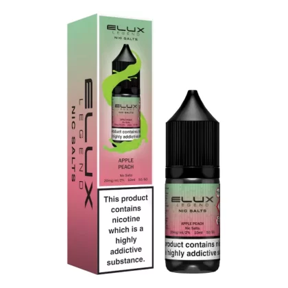 Apple Peach Elux Nic Salts e Liquid 10ml – TPD - Vapestorm Co