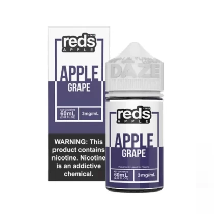 7 Daze – Grape by Reds Apple 60mL - Vape Product, Vape Product