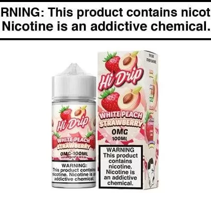 WHITE PEACH STRAWBERRY BY HI-DRIP 100ML - Vapejuice