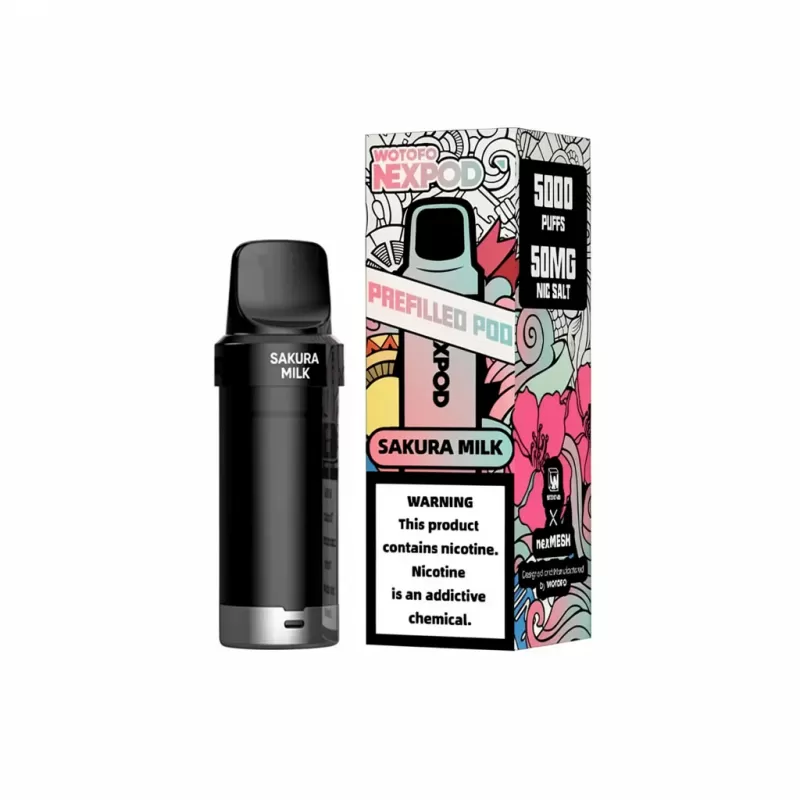 nexPOD 20mg Replacement Pod – Prefilled, 5000 Puffs - Blackberry Ice, Blue Razz Lemonade; Vape Product