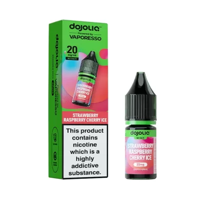 Strawberry Raspberry Cherry Ice Nic Salt by Vaporesso Dojoliq - 20 mg - High Strength