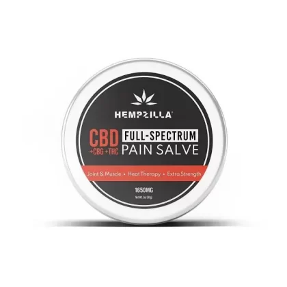 Hempzilla CBD Full-Spectrum Pain Salve 1650mg - Vape Store