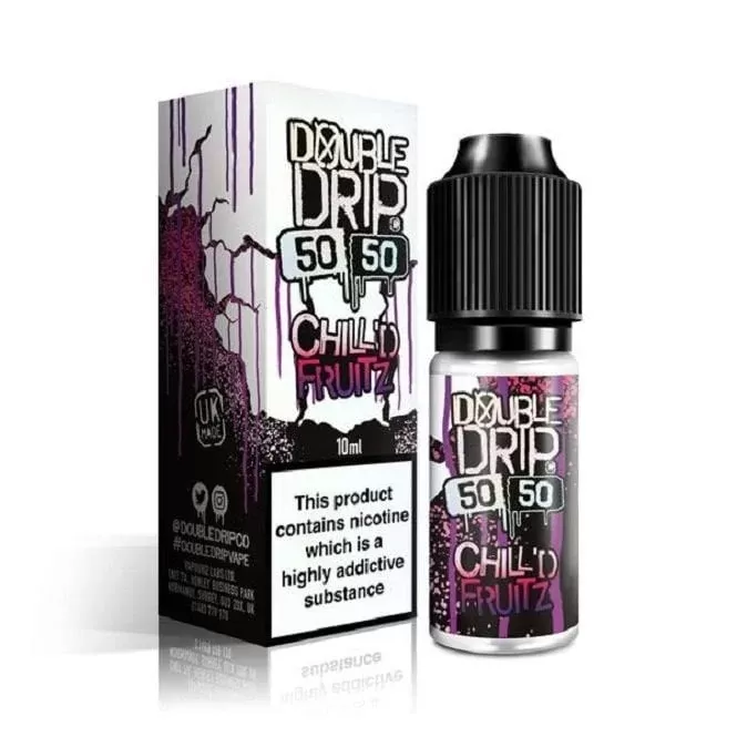 Double Drip Chill’d Fruitz E Liquid – 50/50 Series (10ml)