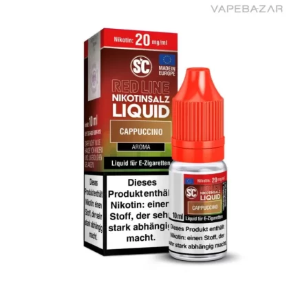 SC Red Line Nikotinsalz Liquid – Cappuccino - Vapebazar
