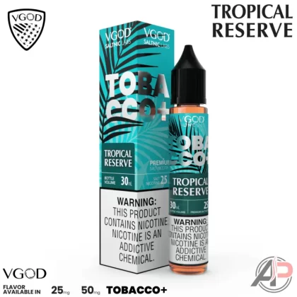 Vgod Tobacco Plus Tropical Reserve Salt Nicotine 30mL