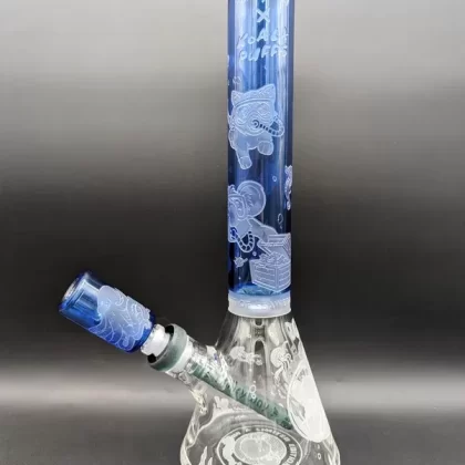 Milkyway Glass “Catlantis” 16″ Beaker Bong