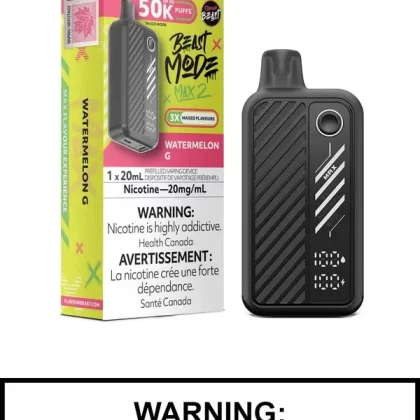 Watermelon G Flavour Beast Beast Mode Max 2 Disposable Vape