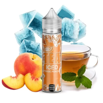 Iced Pekoe Peach 50ml Ejuice by Twist Tea PGVG - 6 mg - 50 ml