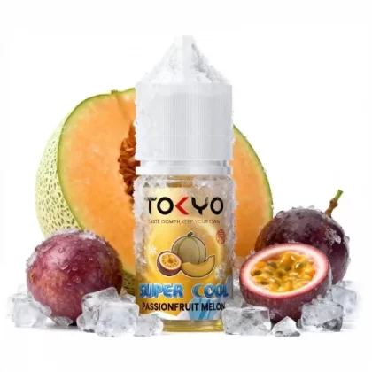 Tokyo Super Cool Passionfruit Melon Salt Eliquid