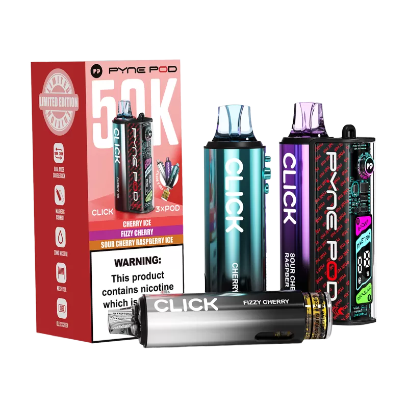 Pyne Pod Click 50K Kit - Blue Edition - Ecigwizard - Image 2