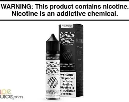 PASSION FRUIT ORANGE GUAVA BY COASTAL CLOUDS 60ML - Vapejuice