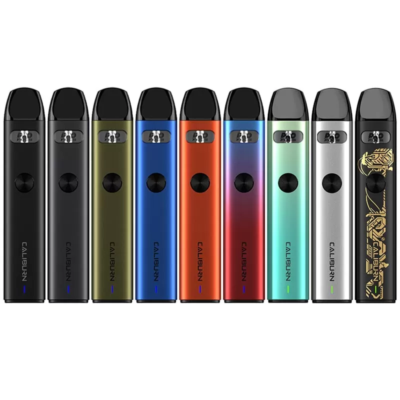 Uwell Caliburn A2 Pod System Kit 520mAh - Blue / U.S.A