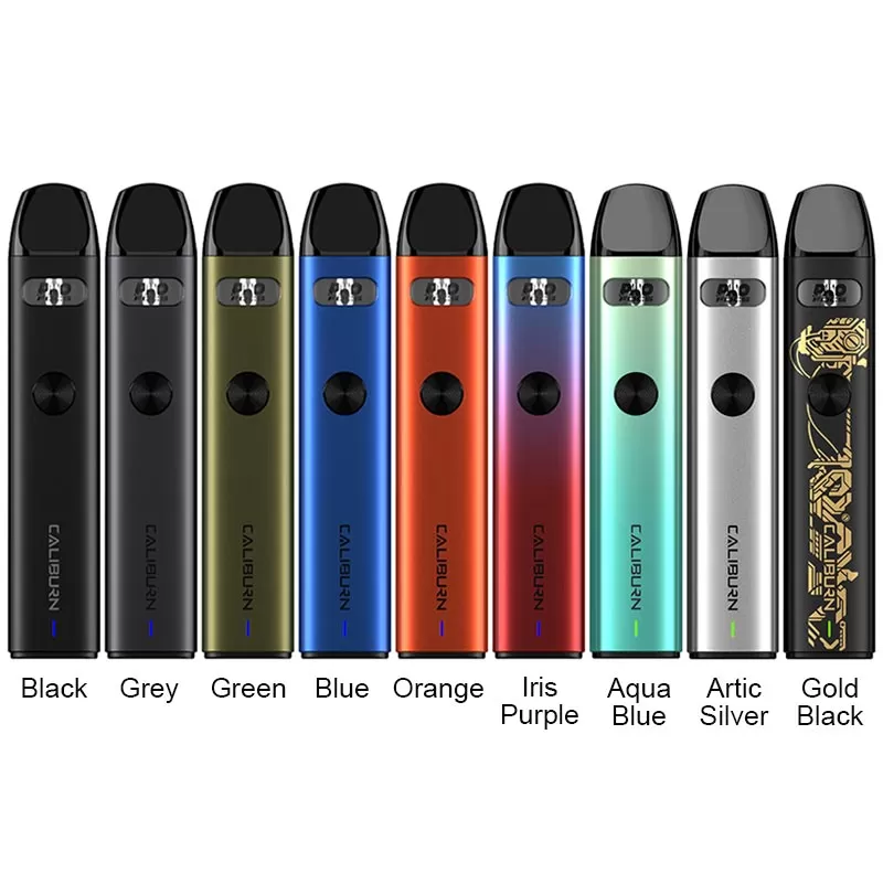 Uwell Caliburn A2 Pod System Kit 520mAh - Blue / U.S.A - Image 2