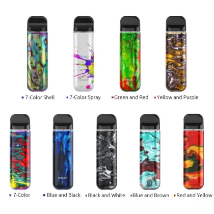 SMOK NOVO 2 Pod System Kit 800mAh & 2ml - Black Carbon Fiber