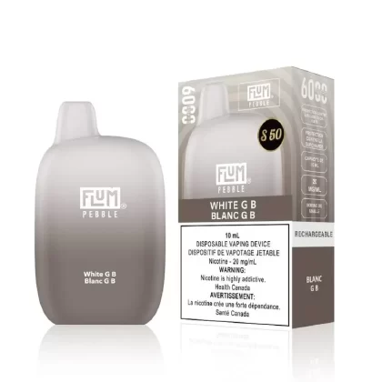 FLUM PEBBLE 6000 SYNTHETIC – WHITE G B