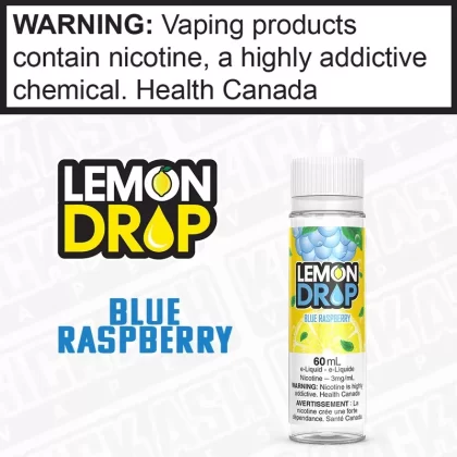 Blue Raspberry by Lemon Drop - Strength#3 mg/mL 60mL ONTARIO EXCISE STAMP>6 mg/mL 60mL ONTARIO EXCISE STAMP>12 mg/mL 60mL ONTARIO EXCISE STAMP