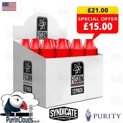 Fusion Nic Salt Shot 20mg (12 Pack)
