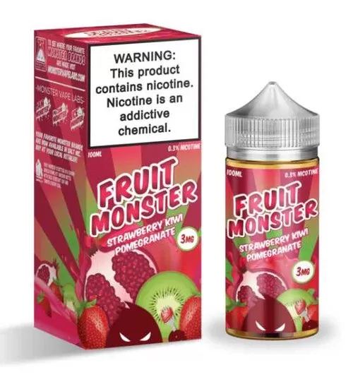 Strawberry Kiwi Pomegranate E-Juice by Fruit Monster E-Liquid 100ML