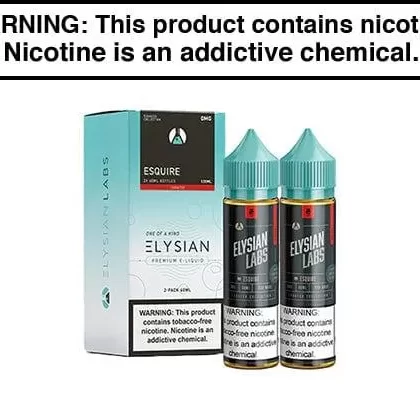 ESQUIRE BY ELYSIAN 120ML - Vapejuice
