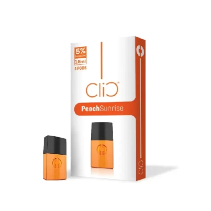 Clic Vapor Peach Sunrise Pods