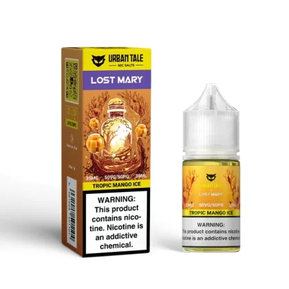 Urban Tale x Lost Mary - Tropic Mango Ice - Nic Salt 30ML E-Liquid - 35MG