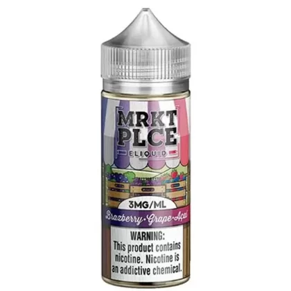 Brazberry Grape Acai E-Liquid by Mrktplce - Size#100ml~Nicotine#3MG>6MG