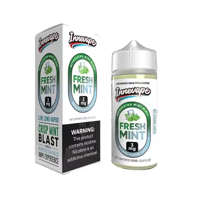 Innevape - Fresh Mint - 100ML E-Liquid - 0MG