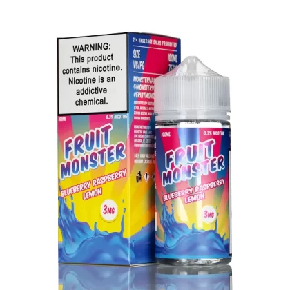 Fruit Monster - Blueberry Raspberry Lemon - 100mL - 6mg