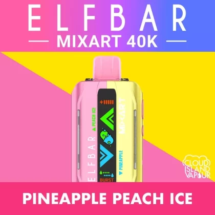 ELF BAR MIXART 40K Disposable Vape – Pineapple Peach Ice