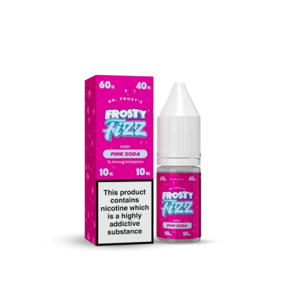 Frosty Fizz Dr Frost Pink Soda Nic Salt E-Liquid - 10 Pack - 10mg