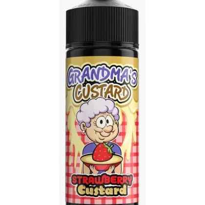 Grannies Custard Strawberry Custard E-Liquid 120ml