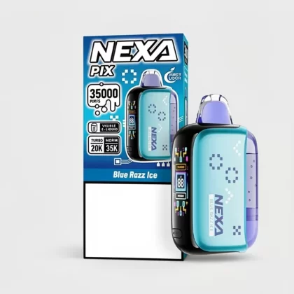 NEXA PIX 35K Disposable Juicy Lock Technology Vape - Blue Razz ICE, Blueberry Slush (FBB400)