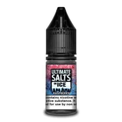 Ultimate Salts – On Ice: Raspberry – 10ml - Vapestorm Co
