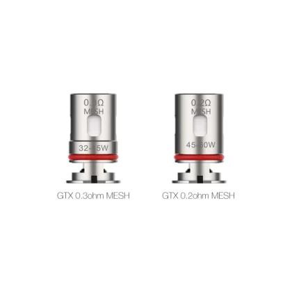 Vaporesso GTX Coil for Target PM80 (SE) / Target PM30 / GTX One / Gen Nano / Xiron / Luxe PM40 / SWAG PX80 / GTX Go 80 / GTX Go 40 / Luxe 80 S / Luxe 80 / Target 80 / GEN Air 40 / GEN PT60 / (FEF069)