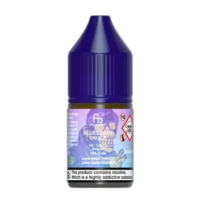 Blueberry On Ice R and M Tornado 7000 Salts 10ml