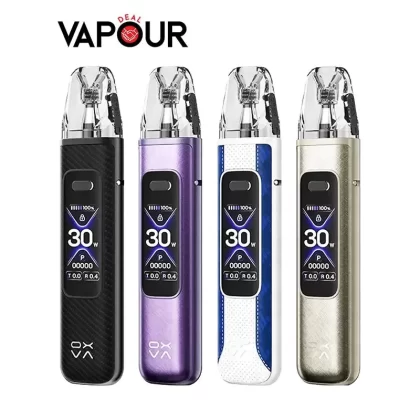 Oxva Xlim Pro 3 Pod Kit - Brown Leather, Black Carbon