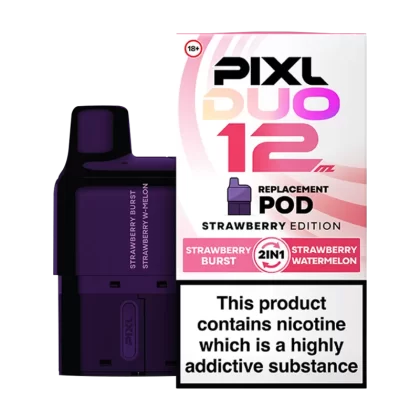 Strawberry Edition Pixl Duo 12 Refill Pack - Vapeshop Co