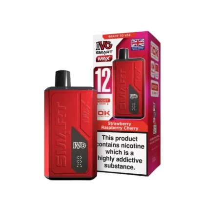IVG Smart Max Pod Vape Kit 10000 Puffs - Watermelon Strawberry