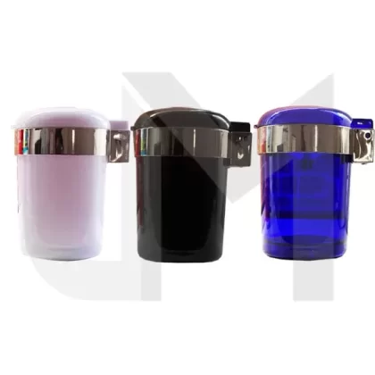 Plastic Car Bucket Ash Tray With LED – 90177